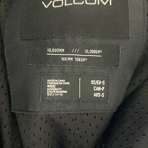 Volcom Black Modern Fit Jacket